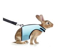 Nobleza Conejito Mink Pequeño Animal Pechera con Cordón Hebilla Ajustable Chaleco de Malla Transpirable L