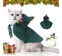 Nobleza Disfraz de Navidad para Gato, Ropa para Perros Pequeños, Traje de Árbol Ajustable para Cachorro, Gatito, Gatos Pequeños y Perros Mascotas, Único, Adorable y Cálido