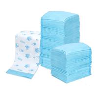 Nobleza Empapadores Bebe, 50 Unidades Desechables para Bebé, 60x60cm | Tacto Suave y Absorción, A Prueba de Fugas, Diseño Estampado Lindo, Effectively Deodorizes