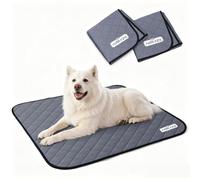 Nobleza Empapadores de Adiestramiento para Perros Reutilizables, Almohadillas de Entrenamiento 2 Piezas Lavables, Absorbente Antideslizante, 72 * 81cm