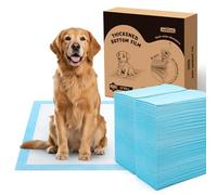 Nobleza Empapadores Perros 60x90cm Pañales Desechables para Perros, 100 Unidades Alfombra Toallas Higiénica Absorbente y Antifugas Empapadores para Mascotas,Empapadores Perros