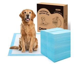 Nobleza Empapadores Perros 60x90cm Pañales Desechables para Perros, 100 Unidades Alfombra Toallas Higiénica Absorbente y Antifugas Empapadores para Mascotas,Empapadores Perros