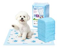Nobleza Empapadores Perros Pañales 100pcs Desechables para Perros, 40*60cm | Absorbente y Antifugas, Diseño Estampado Lindo, Effectively Deodorizes