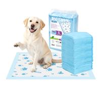 Nobleza Empapadores Perros Pañales 100pcs Desechables para Perros, 60*90cm | Absorbente y Antifugas, Diseño Estampado Lindo, Effectively Deodorizes