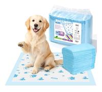 Nobleza Empapadores Perros Pañales 100pcs Desechables para Perros, 90*90cm | Absorbente y Antifugas, Diseño Estampado Lindo, Effectively Deodorizes