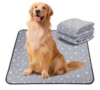 Nobleza Empapadores Reutilizables para Perros, Pack de 2 Almohadillas Entrenamiento Lavables 150x120cm, ¡Absorción Máxima! Impermeables para Coche, Viajes