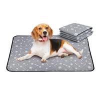 Nobleza Empapadores Reutilizables para Perros, Pack de 2 Almohadillas Entrenamiento Lavables 90x80cm, ¡Absorción Máxima! Impermeables para Coche, Viajes