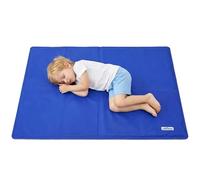 Nobleza Esterilla Refrigerante 65×50 cm, Colchoncillo Refrescante para Cama, Silla de Oficina y Coche, Alfombra de Refrigeración Corporal, Alivio de Sudor y Calor, Sin Electricidad, Azul