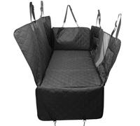 Nobleza - Extensor de Asiento Trasero para Perros, Funda Coche Perro Asiento Trasero Impermeable con Parte Inferior Dura, Protector Coche Perros Asiento Trasero, Apto para Todos los Coches,