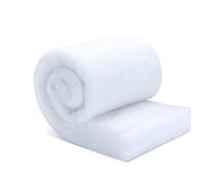 Nobleza - Filtro Esponja Blanco de Alta Densidad para Acuario, L60*W30*H2.5CM, Algodón de Filtración para Pecera,Se Puede Cortar a Voluntad