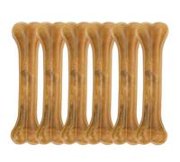 Nobleza Hueso Prensado para Perros de Piel de Vacuno, Sabor a Res, Snack Natural para Fortalecer Dientes, Ideal para Perros Medianos y Grandes, 25 cm (Bolsa 6 uds.)