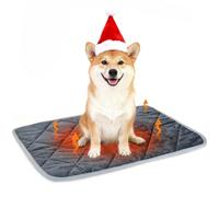 Nobleza Manta Autocalentable para Perros y Gatos, Almohadilla Térmica Lavable, Esterilla Cálida Antideslizante y Plegable para Mascotas, Self Heating Pad, L(70x48cm)