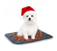 Nobleza Manta Autocalentable para Perros y Gatos, Almohadilla Térmica Lavable, Esterilla Cálida Antideslizante y Plegable para Mascotas, Self Heating Pad, M(60x45cm)