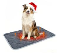 Nobleza Manta Autocalentable para Perros y Gatos, Almohadilla Térmica Lavable, Esterilla Cálida Antideslizante y Plegable para Mascotas, Self Heating Pad, XL(88x58cm)