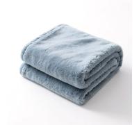 Nobleza Manta Suave de Felpa para Cama, XL 150 x 120 cm Manta Impermeable, Cálida y Versátil para Sofá, Salón y Hogar en Invierno