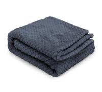 Nobleza Manta Suave de Felpa para Perros, Gatos y Otras Mascotas. Lavable. Color Gris, 100 * 80cm