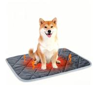 Nobleza Manta térmica para Perros， Cama térmica para Gatos & Perros， Esterilla Cálida para Mascotas，sin Electricidad y baterías，Cojín de Calor Lavable， XL 88x58cm