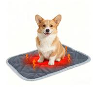 Nobleza Manta térmica para Perros， Cama térmica para Gatos & Perros， Esterilla Cálida para Mascotas，sin Electricidad y baterías，Cojín de Calor Lavable.Talla L 70x48cm