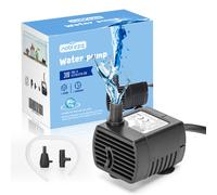 Nobleza - Mini Bombas de Agua (200L/H - 3W), Bomba de Acuario Ultra Silenciosa con Alta Carrera, Bomba de Fuente con Vable de Alimentación de 0.6m, 2