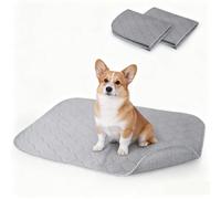 Nobleza Pack de 2 Tapete Entrenadore Reutilizable Lavable para Perros Gris | 75*89cm,Altamente absorbente