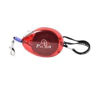 - Nobleza para perros retráctil 8.2 libre, escalera extensible para perros pequeños y medianos - Freno con una mano y bloqueo, banda de nailon fuerte reflectante - Entrenamiento adicional - Clicker