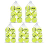 Nobleza Pelota Perro, 30 Pack Tenis para Perros Interactiva Pelotas, Pelota de Caucho Natural, Duradera y Elástica para Pequeños y Medianos Ø 6.35cm