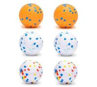 Nobleza Pelota Perro, Pack de 6 Pelota Juguete Interactiva para Perros, Pelota de Goma Duradera y elástica, Apta para Perros Pequeños Medianos Grandes, Ø 7cm