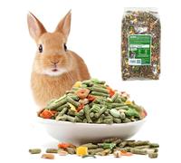 Nobleza - Pienso Premium para Conejos Adultos (4 * 700g), Alimento Sano y Sabroso para Conejos, Desgaste Dental