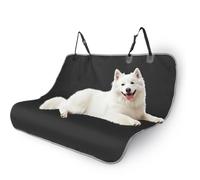 Nobleza - Protector de Tapicería para Perros, Cubierta Asiento Universal Ipermeable Antideslizante para Mascotas, Funda Coche para Mayoría de los Coches (Tamaño Universal), Negro 140 * 110 cm Gris