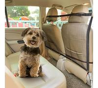 Nobleza Red Separadora Coche para Perros, Malla Barrera Asiento Delantero, Universal 115x62 cm, Instalación Rápida, Protector de Seguridad para Mascotas y Viajes