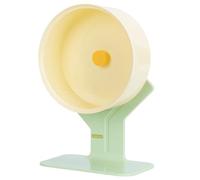 Nobleza Rueda Hamster Silenciosa 22CM, Rueda de Ejercicio de Altura Ajustable con Base Antivuelco y Pista sin Costuras, Accesorios para Jaula de Hámster Sirio, Gerbos y Erizos