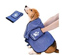 Nobleza Toalla para Perros, Toallas Suaves y Duraderas, Ultra Absorbente, Toalla de Secado para Perros Grandes y Pequeños, 106 * 66cm Grande Toalla del Mascotas Microfibra