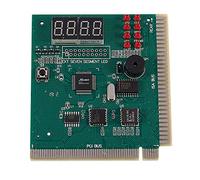 Noblik Analizador de código POST PCI/ISA de 4 dígitos de la tarjeta de diagnóstico de la placa base de la PC