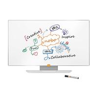 Nobo 1905302 - Pizarra blanca esmaltada de 40" widescreen
