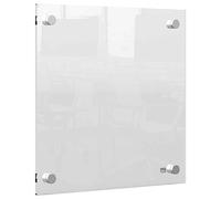 Nobo 1915619 Pizarra Blanca de Pared, Borrado en Seco, Tablero de Notas Sin Marc