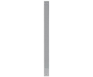 Nobo Bandas de fichas T, metal ranuras 54 Indice 2 - planning board accessories (metal ranuras 54 Indice 2, T-Card, Gris, Metal)