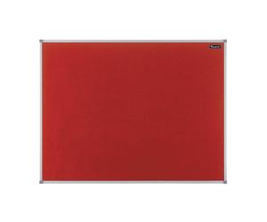 Nobo Basic Tablón de anuncios fijo Rojo Sentido