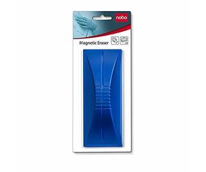 Nobo Borrador Magnético para Pizarra Blanca, Superficies de Borrado en Seco, 1901433, Azul