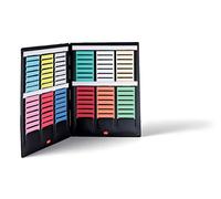 Nobo Kit Planificador Pequeño para Tarjetas T, 2 Hojas con 3 Columnas Tamaño 2 y 16 Ranuras, 3084600