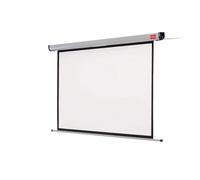 Nobo Pantalla Eléctrica de Proyector, Superficie de Proyección Color Blanco Mate con Control Remoto, 1440 x 1080mm, 1901970