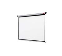 Nobo Pantalla de Proyector para Techo y Pared, Superficie de Proyección Portátil Color Blanco Mate, Gran Amplitud, Altura Ajustable, Apertura Manual, 1750 x 1325mm, 1902392