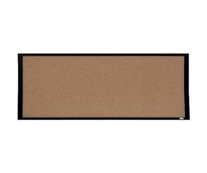 Nobo Pequeño Tablón de Anuncios con Marco Negro para la Pared de tu Casa u Oficina, Incluye Kit de Montaje, 585 x 430 mm, 1903776