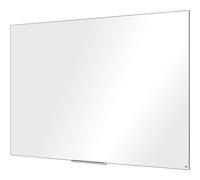 Nobo Pizarra Magnética de Acero Vitrificado con Bandeja para Rotuladores, 1800 x 1200mm, Marco Fino, Sistema de Instalación InvisaMount, Impression Pro, Blanco, 1915399