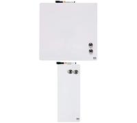 Nobo Pizarra magnética pequeña + tira magnética con rotulador