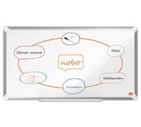 Nobo - Premium Plus pizarrón blanco 696 x 386 mm Acero Magnético
