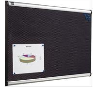 Nobo - Tablón de anuncios (90 x 60 cm, espuma con marco de aluminio), color negro