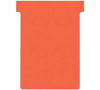 Nobo Tarjetas para Planificador en Forma de T, Morado, Tamaño 3, Pack de 100 Recambios de Tarjetas para Planificar, Planificador Industrial de Pared para Oficina, 2003012