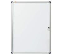 Nobo Ultra Slim Backing - Pizarra magnética (A4 x 9), blanco