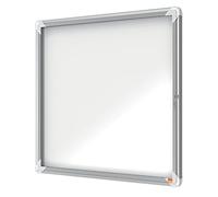 Nobo Vitrina Magnética para Exteriores con Cerradura para 6 Hojas A4, Premium Plus, Blanco, 1902578