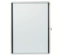 Vitrina De Exteriores Nobo Para 9 Hojas A4 Con Superficie Blanca Magnética Blanco